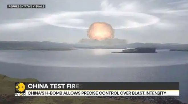 震慑世界！中国试爆全球首枚“非核氢弹”！如核武器恐怖却十分环